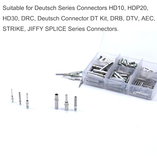 Evita la corrosión en conectores Deutsch con este kit de contactos sólidos serie DT de 180 uds 7