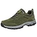 Yuanu Hombres Senderismo Zapatos Escalada Deportes al Aire Libre Senderismo Zapatillas Caminar Impermeable Zapatos de montaña Correr Zapatos Deportes Al Aire Libre Ejercito Verde 49