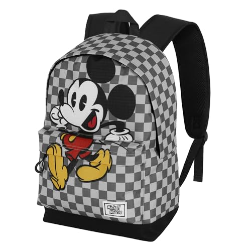 Mochila Mickey Mouse contra el dolor de espalda con asas acolchadas de 24L