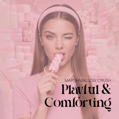 Image of Marshmallow Crush Eau De Parfum | Sweet Gourmand Fragrance for Women | Long Lasting Perfume with Marshmallow, Creamy Vanilla & Sugar Notes (60ml)