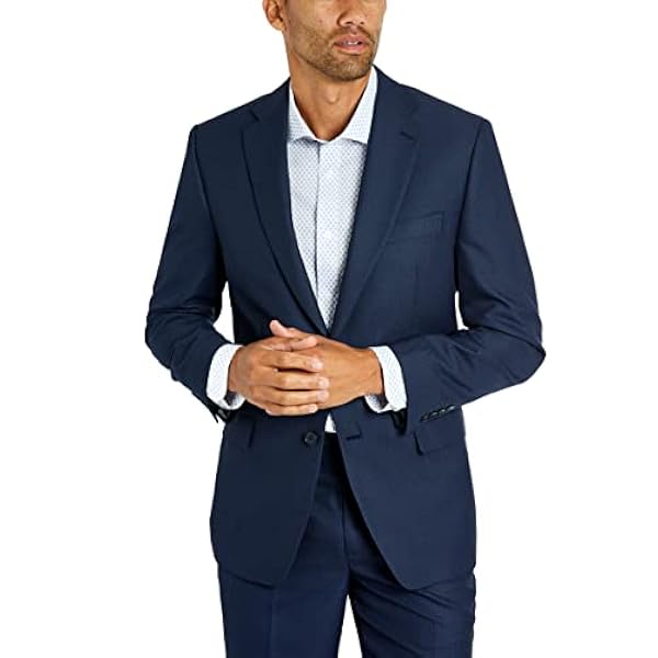 Van Heusen Traje de Corte Regular para Hombre Chaqueta Separada Negocios