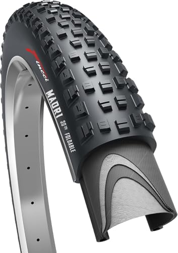 Fincci MTB Reifen 27,5 - Fahrrad FaltReifen 27.5 x 2.35 Zoll - Fahrradmantel Mountainbike 60-584 für Radfahren Offroad- Schlamm- und Cross-Country-Strecken