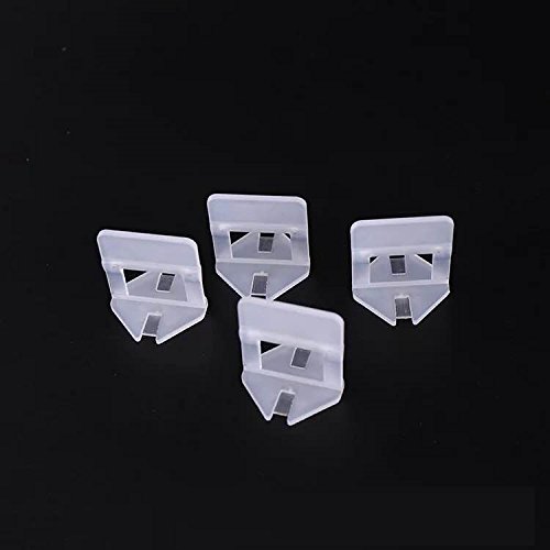 300 Pcs Tile Leveling System Clips 1.5mm