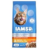 IAMS Healthy Enjoyment Dry Cat Food Chicken & Salmon Recipe, Cat Food Dry Recipe, 3 lb. Bag