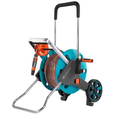 GARDENA CleverRoll Hose Cart with Hose Cover