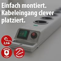 Brennenstuhl Super-Solid, Steckdosenleiste 8-Fach mit Überspannungsschutz – Ansicht 2