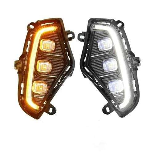 Feux antibrouillard RAV4 2019-2021 LED blanc jaune pour rouler sous la pluie