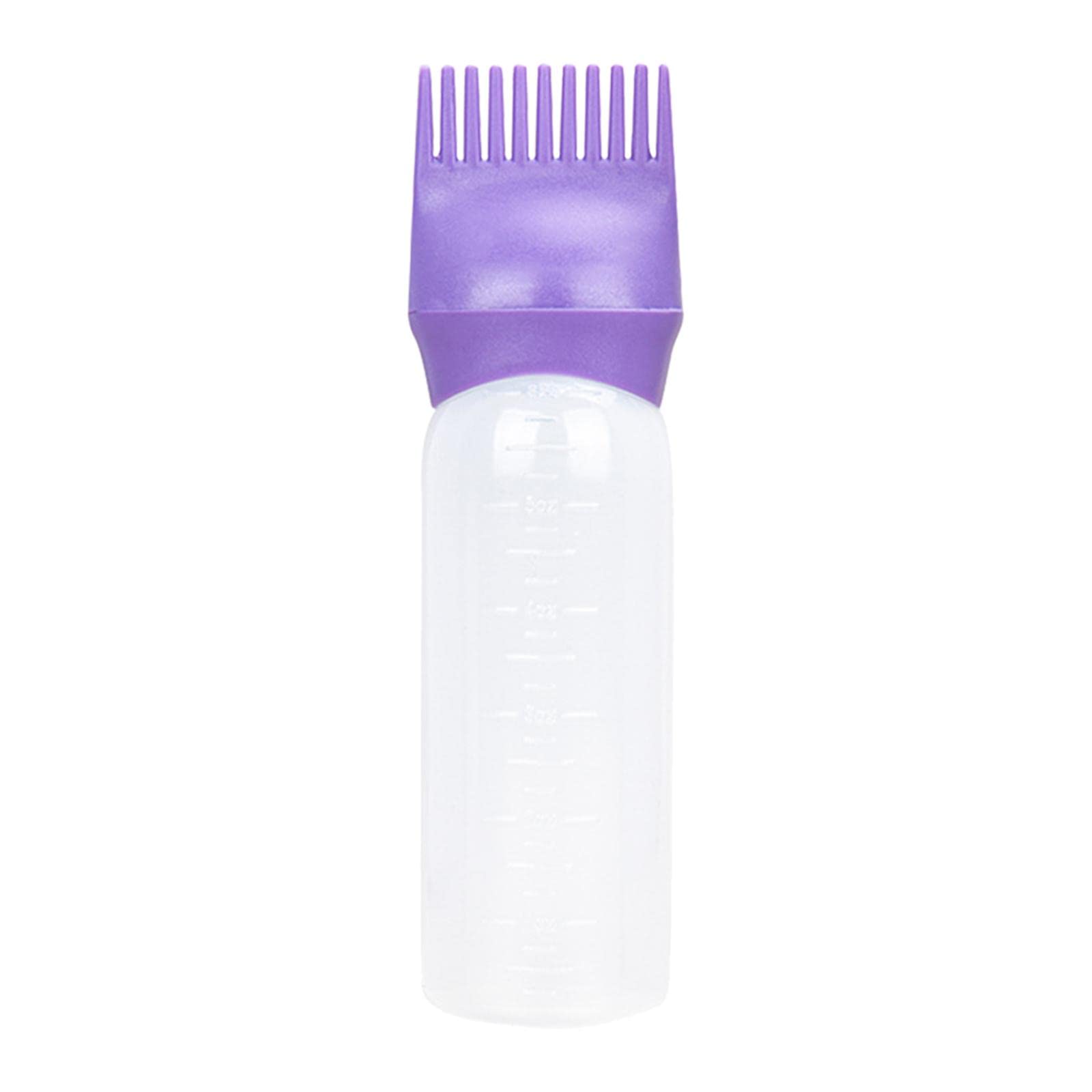 CALANDIS™ 4x120ml Root Comb Applicator Bottle Perming Hairdressing Tool Empty for Home Purple | Hair Care & Styling-image-19