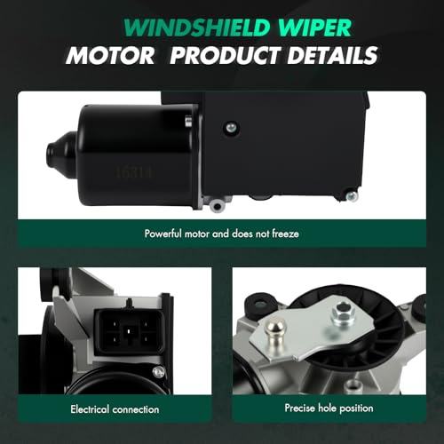 Image of SCITOO Windshield Wiper Motor Replacement for Chevrolet for Blazer | Direct fit for 1998-2004 For Chevrolet For Blazer|Replaces OE 12368703|5 Pins|Fit for Front Wiper Motor With Control Module