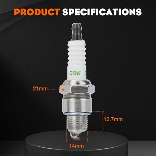 Image of BPR6HS Spark Plug for NGK BPR6HS Torch E6RTC Stens 130-847 Toro 119-1961 Spark Plug 2 PACK