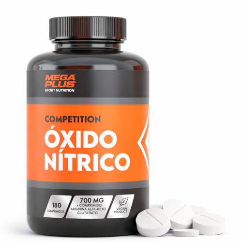 Oxido Nítrico - Mega Plus - Potente Pre Entreno Y Estimulador Natural...