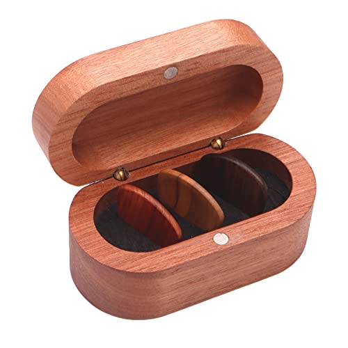 Support de en bois pour guitare pick for box Collector en bois avec 3 médiators en bois de de guitare gravée pour… - Les Beatles, Paul McCartney, John Lennon, RIngo Starr, George Harrison Support de en bois pour guitare pick for box Collector en bois avec 3 médiators en bois de de guitare gravée pour… – Image 4