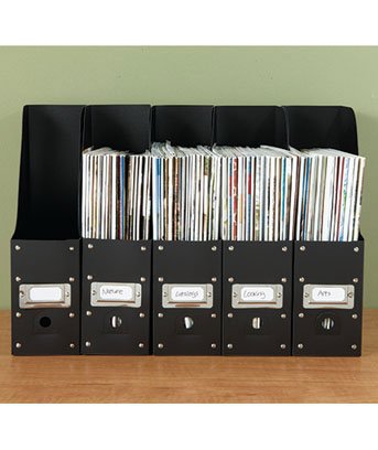 Magazine and Coupon Insert File Folders