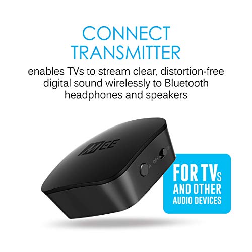 MEE audio Connect T1M3 Bluetooth Wireless Headphone System for TV - Includes Bluetooth Wireless Audio Transmitter and Matrix3 Wireless HD Headphones w/aptX Low Latency Technology - Thumbnail 2