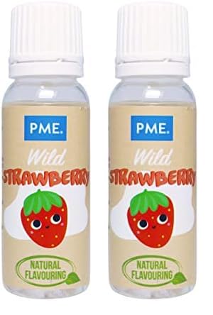 PME Aroma de Fresa 100% Natural 25 ml (Paquete de 2)