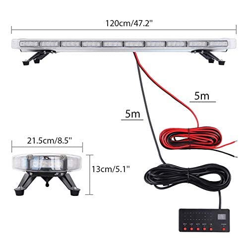 PROZOR Lampa błyskowa LED 88LEDs