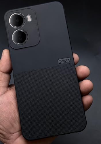 Image of NIUKIN Rugged Soft Back Case for Redmi 15A 5G | Shockproof Scatrchproof Cover | Black (Design 02)