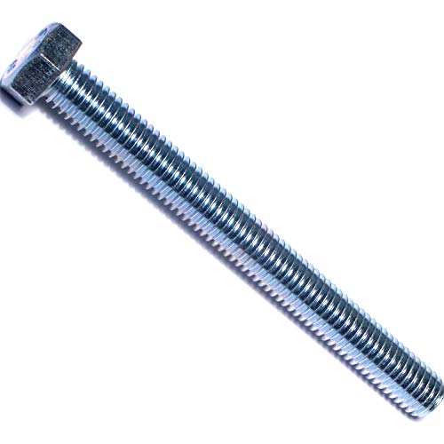 Image of Hard to Find Fastener Tap Hex Bolts, Durable Corrosion-Resistant Steel Hex Head Bolt for Home Improvement, DIY, Construction, 1 /2-13 x 5, Pack of 25