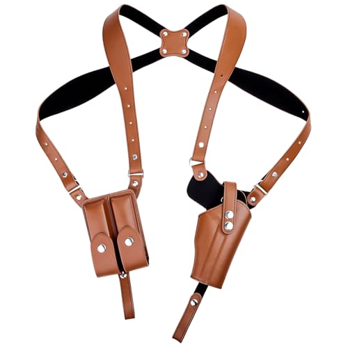 Tactical Shoulder Holster Leather, Concealed Gun Holster