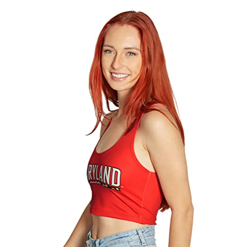 Image of Lojobands Women's College Gameday Outfit Tank Top Tailgate Crop Top One Size Fits Most