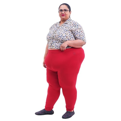 Image of BIGTEES Cotton Leggings for Women Full Length | Stretchable, Soft & Comfortable Pants for Women