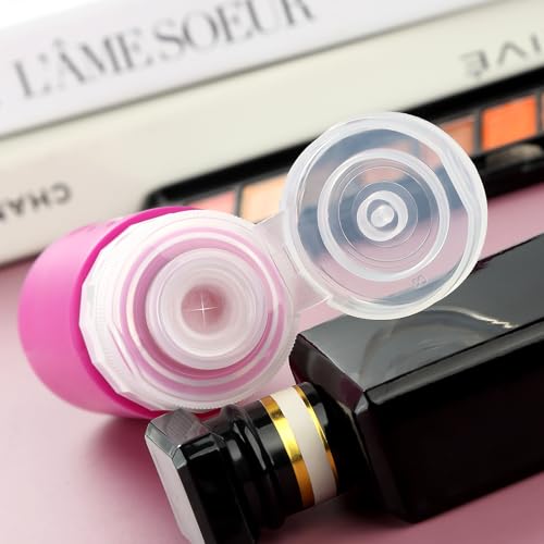 Image of Gemice Travel Bottles for Toiletries Tsa Approved Size Containers BPA Free Leak Proof Tubs Refillable Liquid Accessories Cometic Shampoo and Lotion Soap
