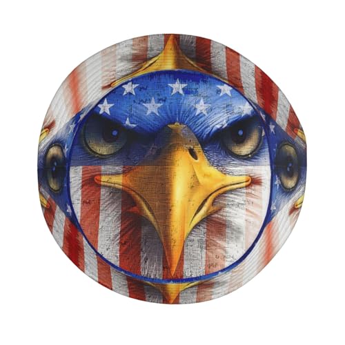 Sombrero tipo Bucket con bandera de América unisex miniatura 4