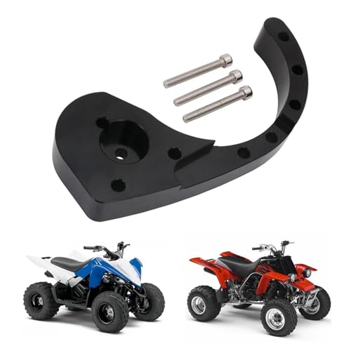 Protector de cadena de motor Banshee 350 con herrajes antichoque 2
