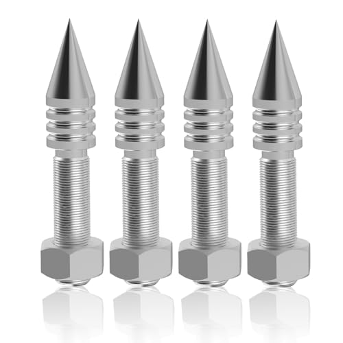 Image of Monosaudio Speaker Spikes, 4 pcs HiFi Speaker Anti-Vibration Spikes (Without Spike Pad), Isolation Spikes Stand Foot for Speaker, Subwoofer, Amplifier, CD DVD Player(M6)