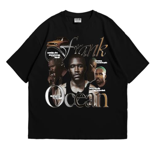 Image of Frank Ocean Blond Oversized T Shirt for Men and Women Premium Heavy Gauge Cotton Drop Shoulder Baggy Streetwear T-Shirt Design