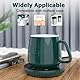 Kaffeewärmer, Elektrischer Tassenwärmer, 40℃/55℃ Automatischer Konstante-Temperatur Kaffeewärmer mit 1-12-Stunden-Timer zum Erwärmen und Erhitzen von Kaffee, Getränken, Milch, Tee, heißer Schokolade