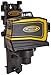 Spectra Precision LT58G Green Laser Level Tool, 3 x 360?, Ultra Bright Technology, Laser Class 2 <1mW, Best for Ceiling Work