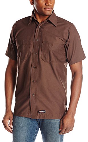 Wrangler Workwear Men's Short Sleeve Work Shirt