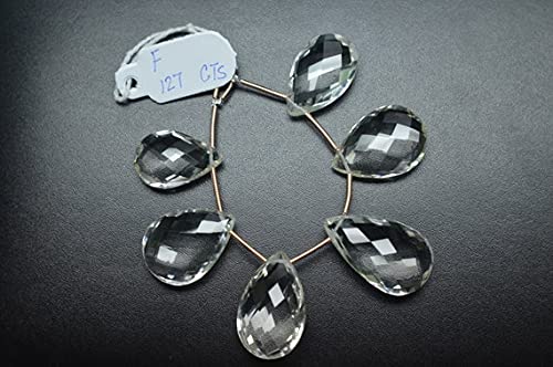 Cristal de roche briolette pour créer des bijoux bohèmes d'été