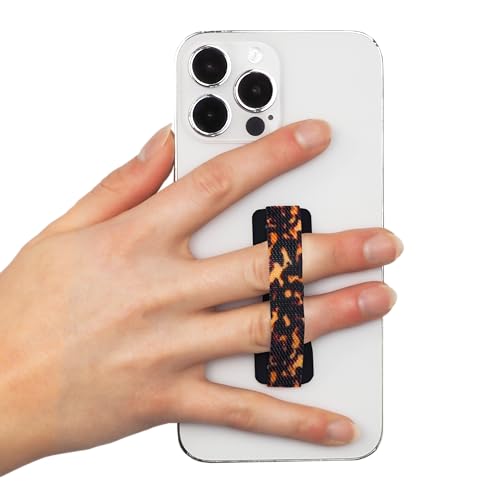 Agarre de teléfono elegante LOVEHANDLE diseño Tortiseshell para móviles y tabletas 4