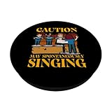 Zoom IMG-1 caution choir singing music lover Zoom IMG-1 caution choir singing music lover