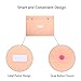 Skydue Plastic Envelope/Poly Envelopes with Snap Button Closure and Label Pocket A4 Size Booklet Document File, Pack of 8