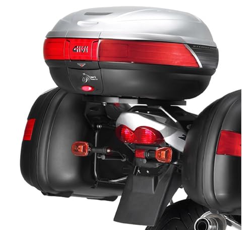 Givi E46NT2 Monolock top case noir 46L avec support pour Suzuki GSF 600 Bandit 2000-2004 - 2