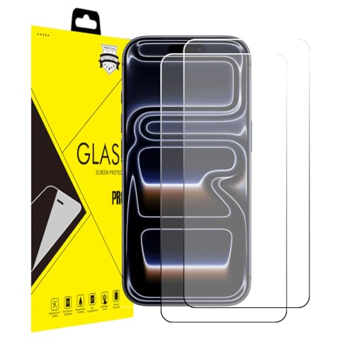 GUYAHANYER (2-Pack Designed for Gigaset GS6 Screen Protector, Anti Scratch 9H+ Tempered Glass Film, HD Easy Installation Bubble Free Screen Protector for Gigaset GS6 (6.67')