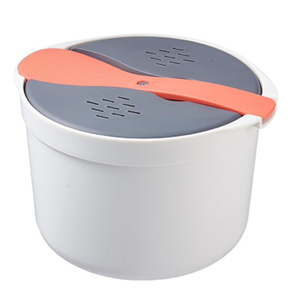 CTRLZS Portable Food Container Microwave Oven Rice Cooker Multifunction Steamer Bento Lunch Box Steaming Utensils