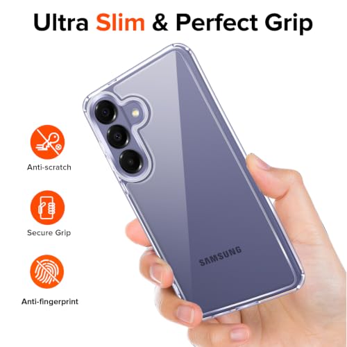 Image of ivoler 3-in-1 Case for Samsung Galaxy S26 Plus 6.7 inch, Clear