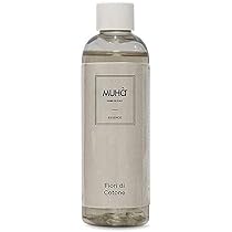 Ricarica per profumatore d’ambiente di Muhà della linea Refill. Ricarica da 500 ml. Fragranza: fiori di cotone. La referenza è: RC516.