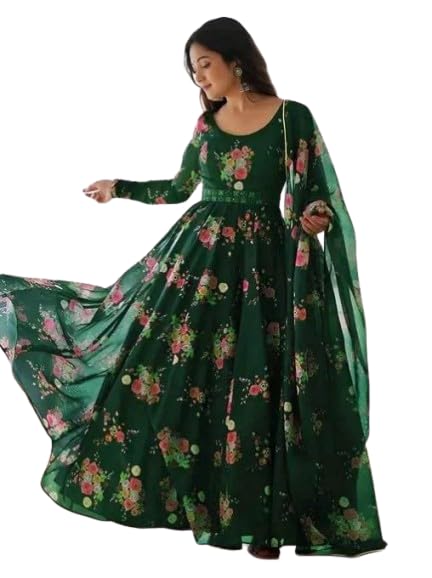 Fancy Gown with duppatta and Belt for Great Women and Beautiful Girl-SONAL2-picture-20