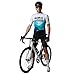 Imagen de HOMTOL Conjunto de ropa de ciclismo para hombre maillot de manga corta culotte de ciclismo maillot de ciclismo para hombre transpirable