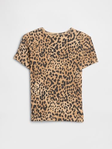 Image of Gap Girls' Short Sleeve Ribbed Tee