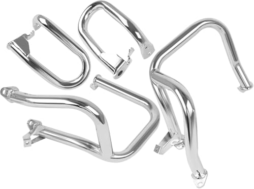 oCNpNbVo[ p̃S[hEBO GL1800 GL1800A 2001-2017 p p̃GWK[h p̃NbVo[ h~veN^[ oCNop[ی(1 Set chrome)