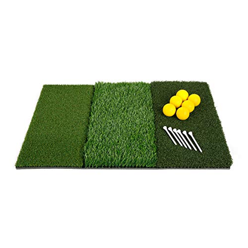 Orlimar Triple Surface Golf Hitting Mat #TOP14