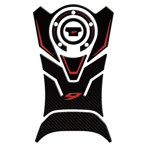 Protector de depósito para Yamaha Tracer 9 GT adhesivo de gel espina de pescado en color 3