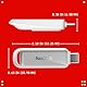 SanDisk Phone Drive mit USB Type-C 512 GB (Flash-Laufwerk für Smartphones, Tablets und Computer, 150 MB/s Lesen, Schlüsselring-Öse zur Mitnahme, 1 Jahr RescuePRO Deluxe-Software) - Seastar Pink