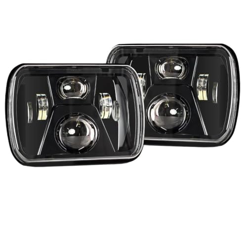 Phares LED avant 5x7 55W pour régler les problèmes d'éclairage du Patrol Y60